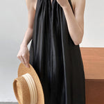 Halter Strapless Suspender Dress