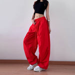 Retro Pleated Straight Wide-leg Pants