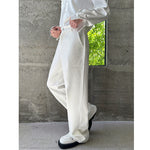 Stage Party Rhinestone Straight-leg Trousers