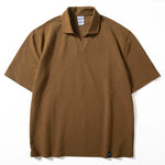Retro Polo Shirt Loose Summer T-shirt