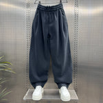 Loose-fitting Casual Thickened Curved Sweatpants