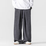 Corduroy Loose Straight Wide-leg Pants