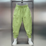Breathable Mesh Loose-fitting Utility Harem Pants