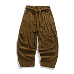 Corduroy Loose Wide-leg Pants