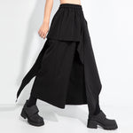 Irregular Casual Wide-leg Pants