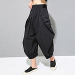 Dark Loose Large Fold Bloomers