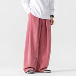 Corduroy Loose Straight Wide-leg Pants