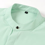3 Pieces Non-Iron Hidden Placket Stand Collar Dress Shirt