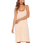 Zeagoo Women's Adjustable Spaghetti Strap Chiffon Dress