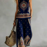Eva - Conjunto Elegante con Estampado