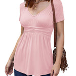 V Neck Tunic Tops - Zeagoo (Us Only)