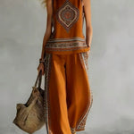 Eva - Conjunto Elegante con Estampado