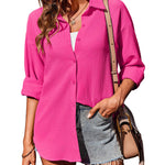Zeagoo Long Sleeve Blouses Casual Tops