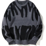 Crimson Haze Crewneck Sweater