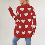 Love Blossom Knit V-Neck Cardigan