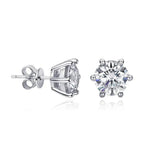 Lyra Glow Moissanite Studs