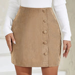 Ashbury Mini Corduroy Skirt