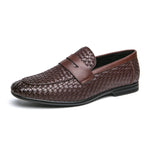 Dalton Braided Leather Loafer