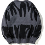Crimson Haze Crewneck Sweater