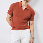 Marcus Mesh-Knit Polo