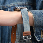 Denim Apple Watch Band