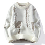 Distress Mode Crew Neck Sweater