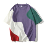 Contour Block Crewneck T-Shirt