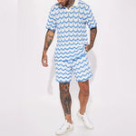 Hudson Knit Polo Set