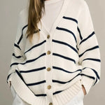 Marina Stripe Cardigan