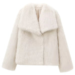 Alpine Grace Faux Fur Coat