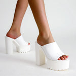 Stella Wedge Mules
