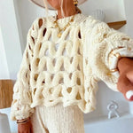 Vera Hollow Knit Sweater