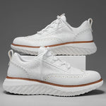 Lancaster Wingtip Leather Sneakers