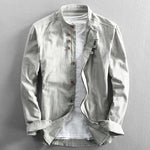"Haruto" Japan Style Linen Button-Up