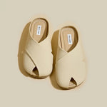 Elena Criss-Cross Leather Mules