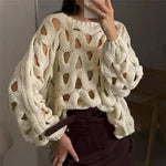 Vera Hollow Knit Sweater