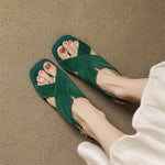 Nora Suede Heels