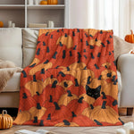 Patchwork Paws Throw Blanket