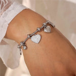 Nova Heart Charm Bracelet