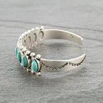 Vintage Tibet Silver Stone Bracelet