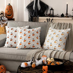 Ghostly Harvest Pillow Covers
