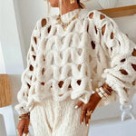 Vera Hollow Knit Sweater