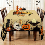 Pumpkin Shadows Tablecloth