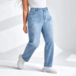 Arianna Straight-Leg Denim Jeans