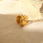 Vintage Gold Cubic Zirconia Ring