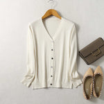 Serena Silk-Cashmere Cardigan