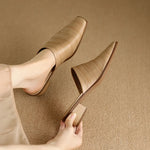 Sorrento Genuine Leather Mules