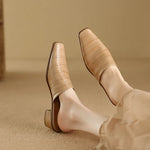 Sorrento Genuine Leather Mules