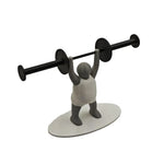 Barbell Buddy Toilet Paper Holder