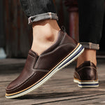 Savino Leather Loafers